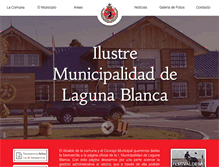 Tablet Screenshot of mlagunablanca.cl